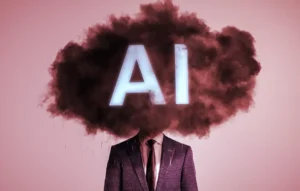 image of AI black cloud danger