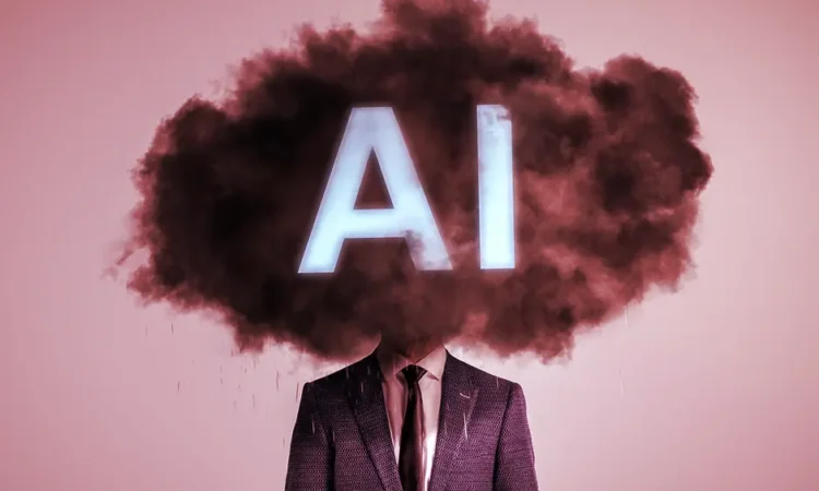 image of AI black cloud danger