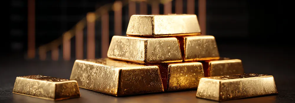 image of gold bars