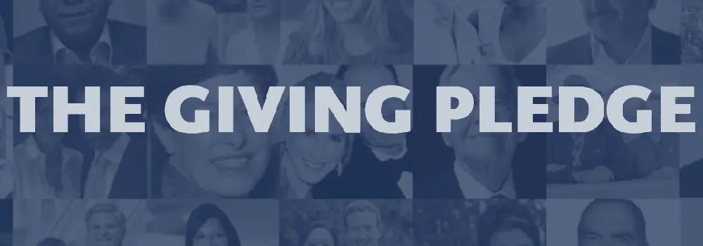 the giving pledge logo